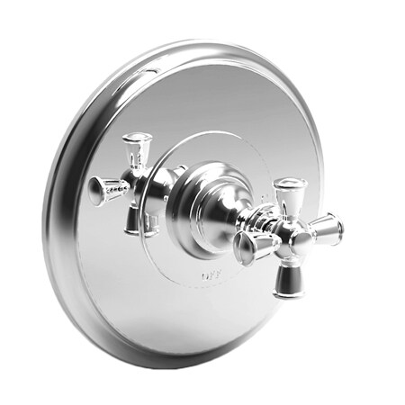 Newport Brass Shower Trim Plate W/ Handle. Less Showerhead, Arm And Flange, Chrome 4-2444BP-26